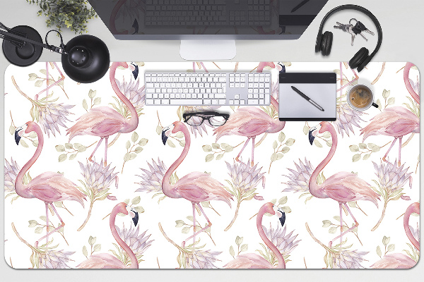 Sous main de bureau Flamants