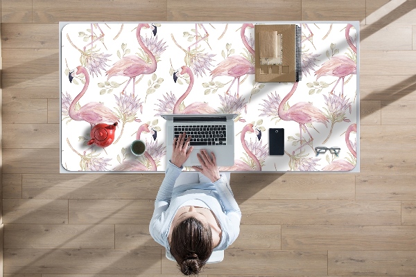 Sous main de bureau Flamants