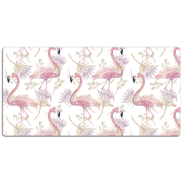 Sous main de bureau Flamants