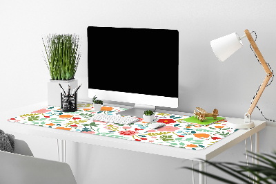 Sous-main bureau Image en fleurs