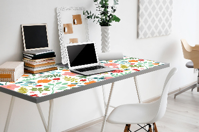 Sous-main bureau Image en fleurs