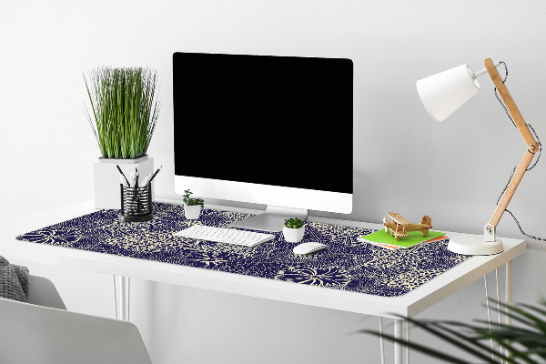 Sous-main bureau Modèle bleu