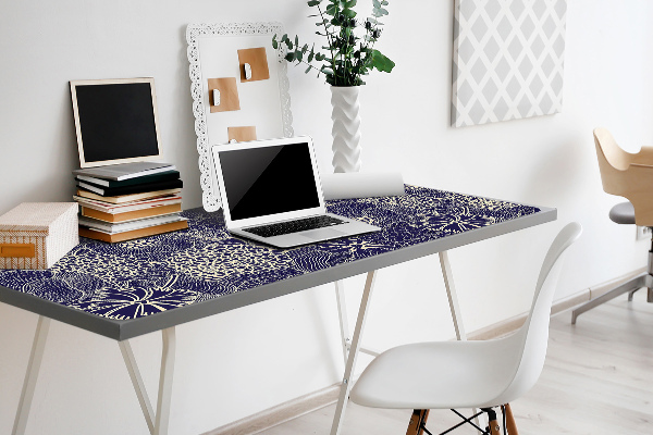 Sous-main bureau Modèle bleu
