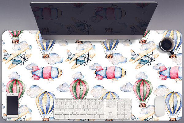 Protège bureau Ballons et dirigeables