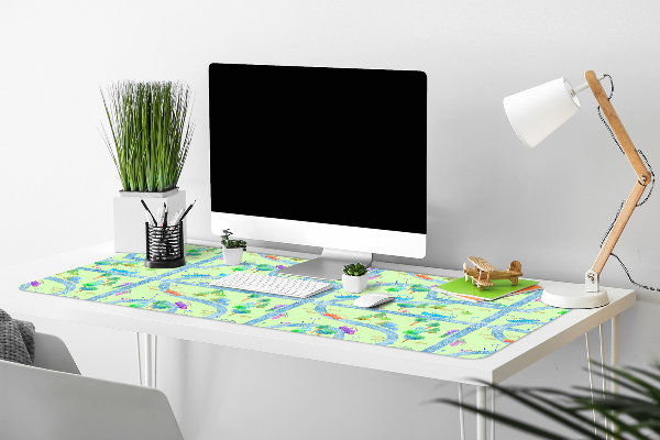 Tapis de bureau Voitures pour les enfants