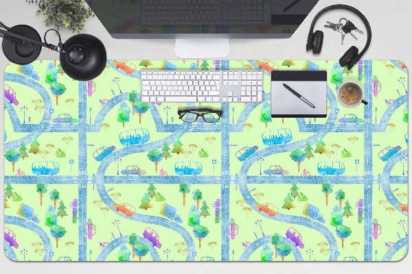 Tapis de bureau Voitures pour les enfants