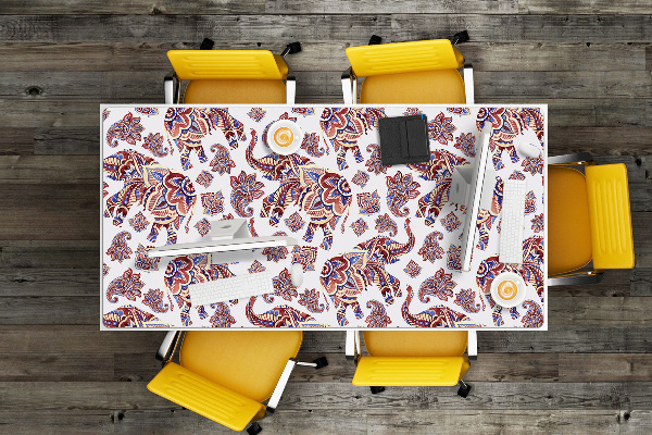 Tapis de bureau Éléphant de Paisley