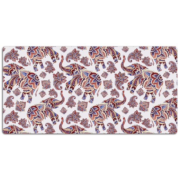 Tapis de bureau Éléphant de Paisley
