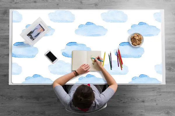 Sous main de bureau Des nuages