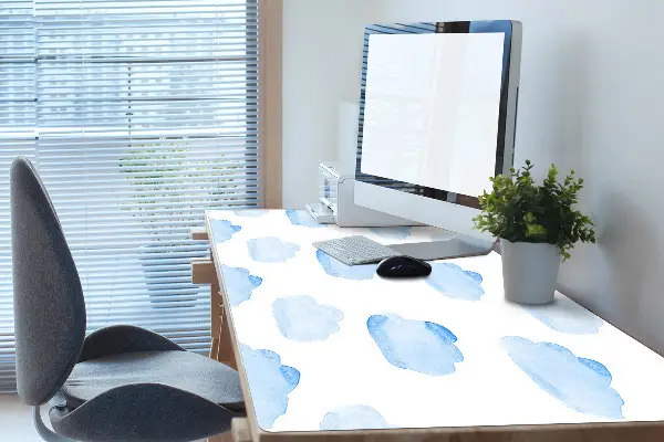 Sous main de bureau Des nuages