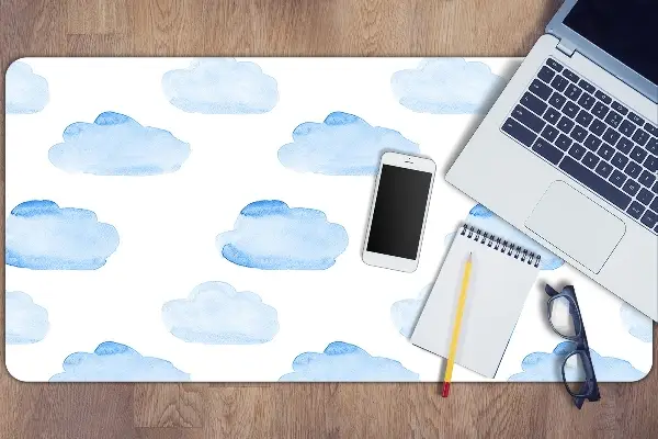 Sous main de bureau Des nuages