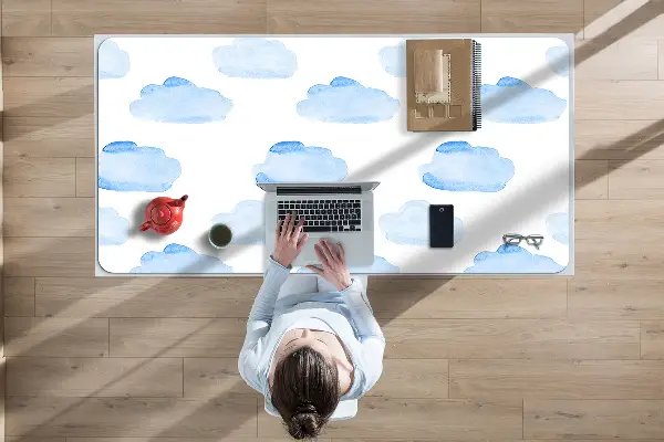 Sous main de bureau Des nuages