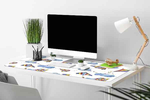 Sous-main bureau Clouds de cerfs-volants