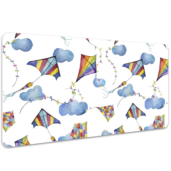 Sous-main bureau Clouds de cerfs-volants