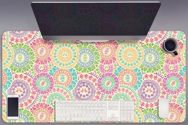Tapis de bureau Modèle circulaire