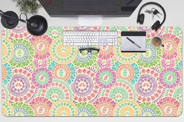 Tapis de bureau Modèle circulaire