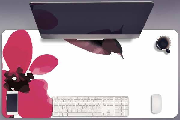 Sous main de bureau Belles fleurs