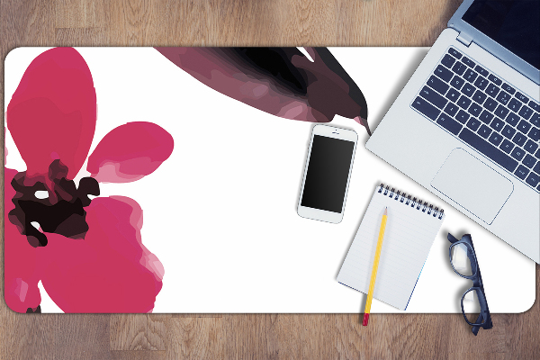 Sous main de bureau Belles fleurs