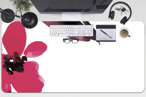 Sous main de bureau Belles fleurs