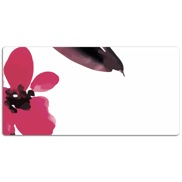 Sous main de bureau Belles fleurs