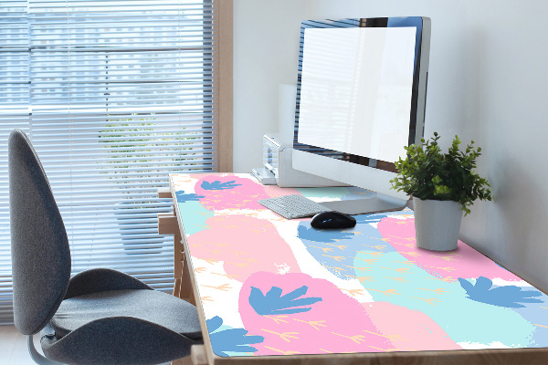 Sous main de bureau Empreintes de pas