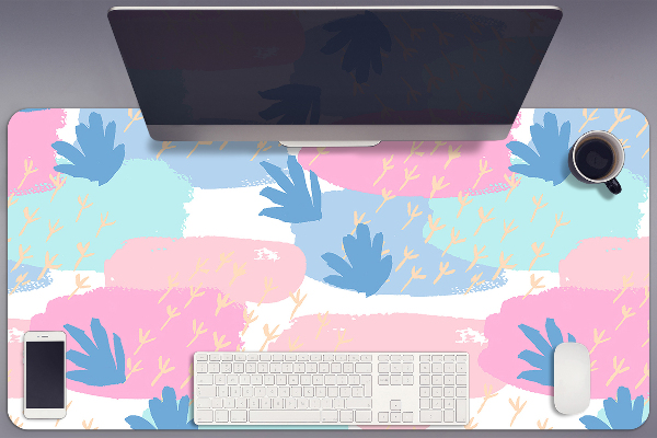 Sous main de bureau Empreintes de pas