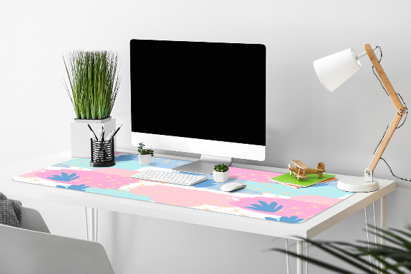 Sous main de bureau Empreintes de pas