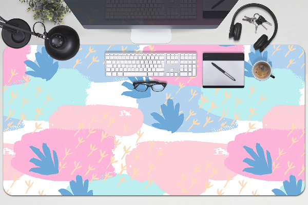 Sous main de bureau Empreintes de pas