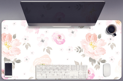 Sous main de bureau Motif floral