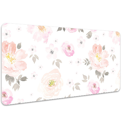 Sous main de bureau Motif floral