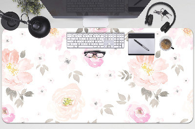 Sous main de bureau Motif floral