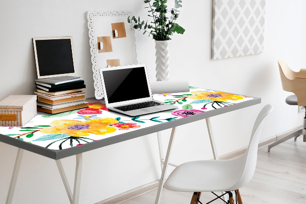 Sous-main bureau Jardin magique
