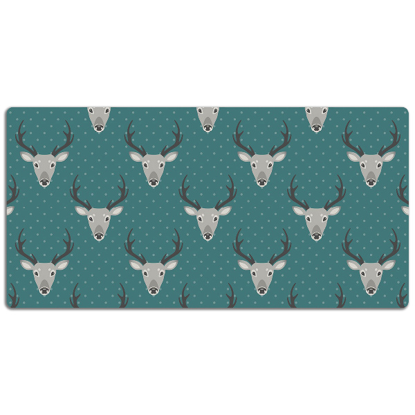 Sous main de bureau Cerf gris