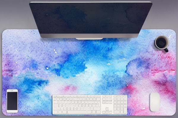 Sous-main bureau Nuages ​​abstraits