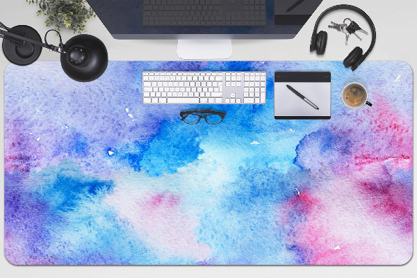 Sous-main bureau Nuages ​​abstraits