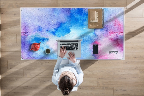 Sous-main bureau Nuages ​​abstraits
