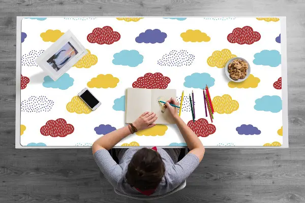 Tapis de bureau Nuages ​​colorés