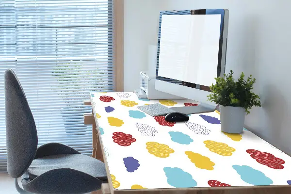 Tapis de bureau Nuages ​​colorés