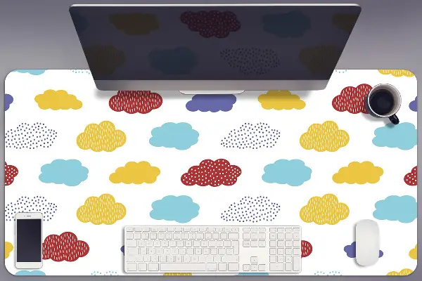 Tapis de bureau Nuages ​​colorés
