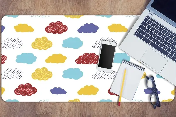 Tapis de bureau Nuages ​​colorés