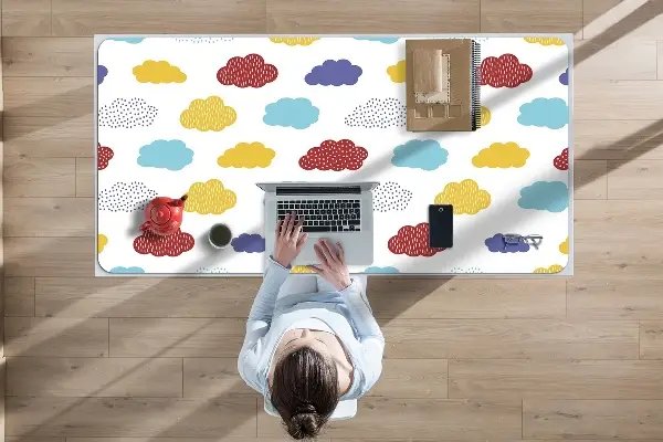 Tapis de bureau Nuages ​​colorés
