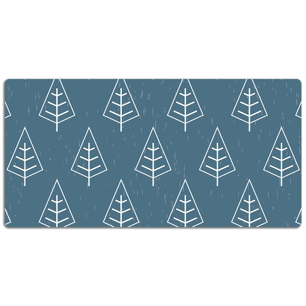 Tapis de bureau Forêt bleue