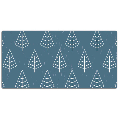 Tapis de bureau Forêt bleue