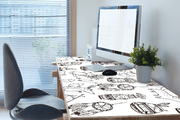 Sous main de bureau Dessin animé