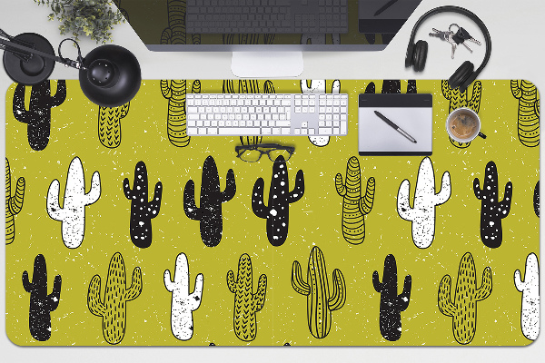 Sous main de bureau Cactus