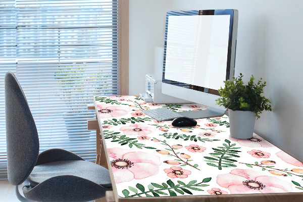 Sous main de bureau Fleur