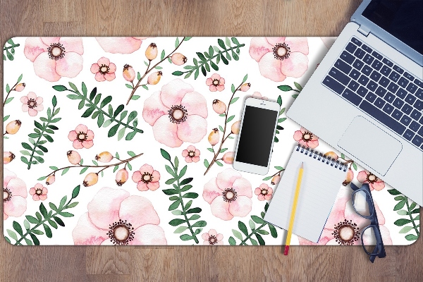 Sous main de bureau Fleur