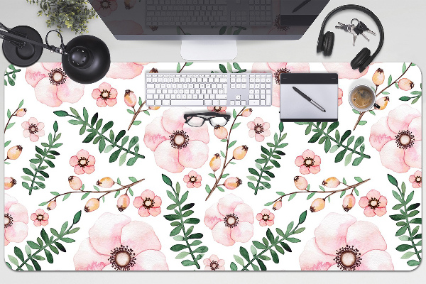 Sous main de bureau Fleur