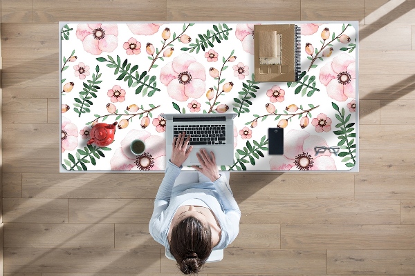 Sous main de bureau Fleur