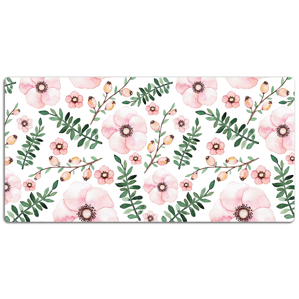 Sous main de bureau Fleur
